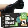Reli. Black Nitrile Gloves, Medium (250 Pack) | Heavy Duty Disposable Gloves | Powder Free, Latex Free, Food Safe | Single-Use | Premium Nitrile Rubber Material for Mechanic, Cleaning, Cooking