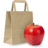 Reli. 100 Pack | 7″x3.15″x8″ | Small Brown Paper Bags w/Handles | Kraft Paper Shopping, Brown Kraft Bag for Retail, Merchandise, To Go, Parties