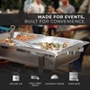 Reli. Aluminum Pans with Lids 9×13 (20 Pack) Disposable Tin Foil Trays | Oven Safe for Cooking, Baking, Roasting, Events, Meal Prep | Freezer Safe & Dishwasher Safe