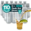 Reli. (110 Count 2 oz Plastic Shot Glasses | Disposable | Clear Jello Shot Cups | Mini Plastic Cups for Party, Sauces, Samples | BPA Free, Shatterproof, 1oz Mini Glasses Disposable