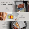Reli. Aluminum Foil Pans with Lids 8×6 (30 Pack) Meal Prep Food Containers | Disposable, Oven & Freezer Safe for Takeout / To Go, Food Storage & Prep