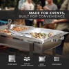 Reli. Aluminum Foil Pans 9×13 (35 Pack) Disposable Baking Pans, Food Trays | Oven Safe for Cooking, Baking, Roasting, Events, Meal Prep | Freezer Safe & Dishwasher Safe