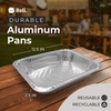 Reli. Aluminum Foil Pans 9×13 (35 Pack) Disposable Baking Pans, Food Trays | Oven Safe for Cooking, Baking, Roasting, Events, Meal Prep | Freezer Safe & Dishwasher Safe