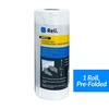 Reli. Masking Film, 1 Roll | 90′ Foot x 99″ Inch Masking Plastic Film | Pre-Folded | Hand Masker for Painting & Automotive | Plastic Overspray Protection(180 foot length x 24 inch width | 1 roll)