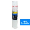 Reli. Masking Film, 1 Roll | 90′ Foot x 99″ Inch Masking Plastic Film | Pre-Folded | Hand Masker for Painting & Automotive | Plastic Overspray Protection(90 foot length x 99 inch width | 1 roll)