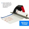 Reli. Masking Film, 1 Roll | 90′ Foot x 99″ Inch Masking Plastic Film | Pre-Folded | Hand Masker for Painting & Automotive | Plastic Overspray Protection(90 foot length x 72 inch width | 1 roll)