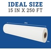 Reli. Parchment Paper Roll (15″ x 250 ft) w/Dispenser Box, White
