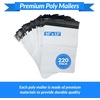 Reli. Poly Mailers 10×13″ | 220 Count | White