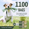Reli. Biodegradable Dog Poop Bags (1100 Pack, 2 Large Rolls) Unscented