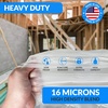 Reli. Clear Trash Bags w/Twist Ties (50 Count) | Heavy Duty