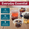 Reli. 2 oz Condiment Containers with Lids (100 sets) | Clear
