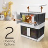 Reli. Collapsible Storage Bins 8.4 Gal (4 Pack) | Stackable Bins with Lids(4)